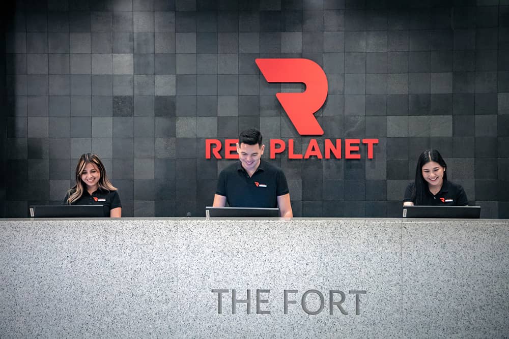 FRONT desk